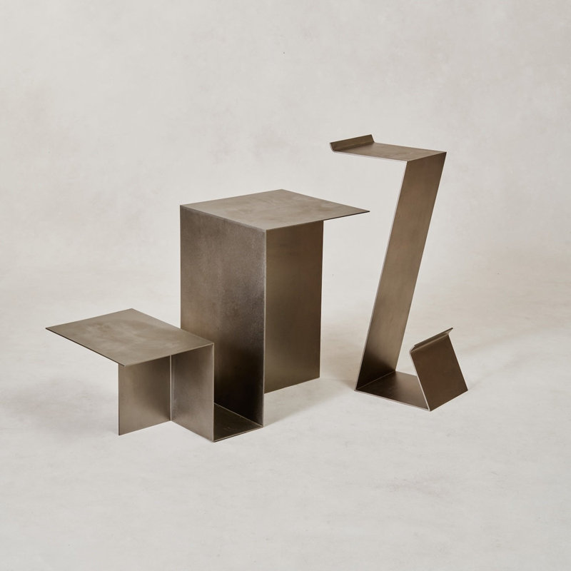 Zig Zag End Table