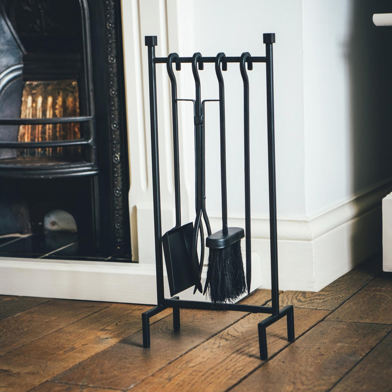 Iron Fireplace Tool Set
