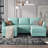 Manusite Modular Reversible Sectional Sofa Upholstered Sofa Couch with Chaise-1011511344