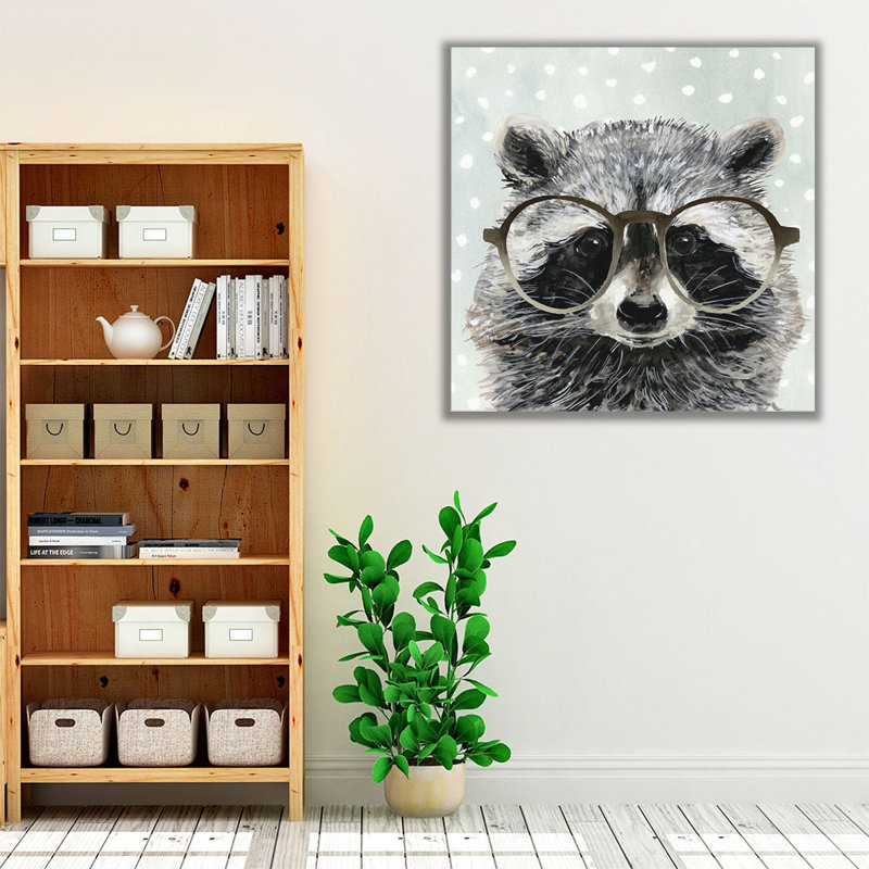 «Four-Eyed Forester IV», reproduction d'art sur toile, H 12 po x l 12 po
