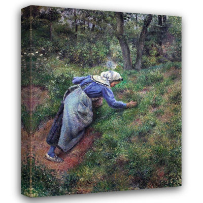 Peasant Gathering Grass GP-002809b