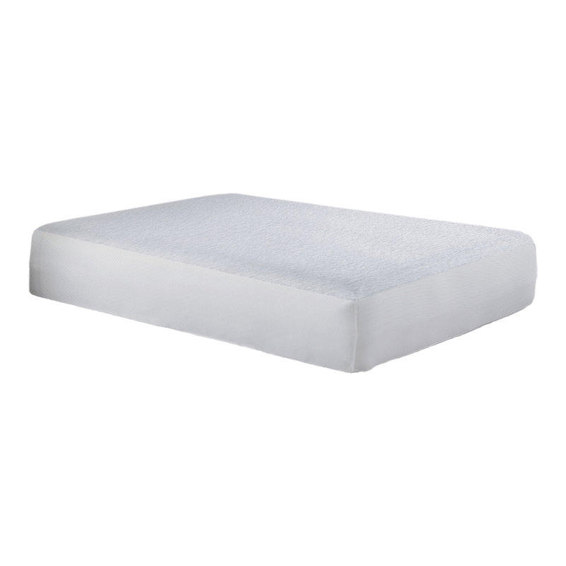 Full Size White Cotton Terry Mattress Protector