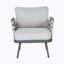 Ensemble de 2 fauteuils club en acier, gris-1333026748-1333026751