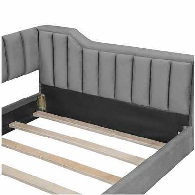 Sofa bed with side storage bags