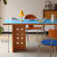 Bureau multifonctionnel Creative Brown-129453533