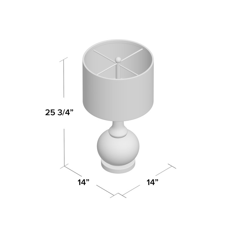 Ensemble de lampes de table 26 po Kitley