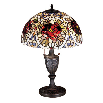 Meyda Tiffany & Stained Glass Table Lamp