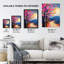 Hallstatt Austria Abstract Painting Wall Art Print