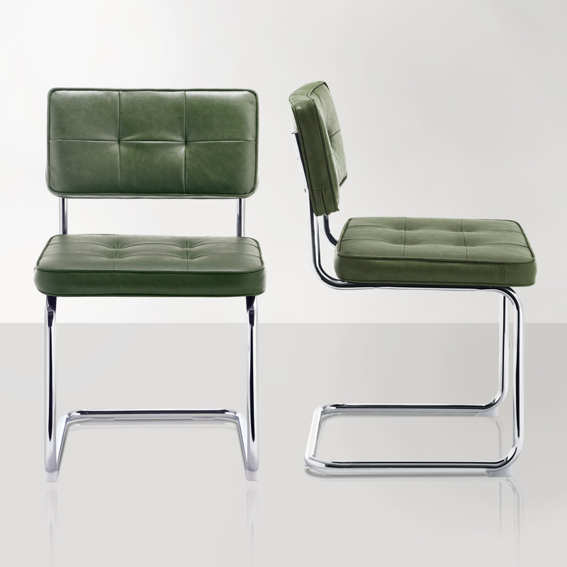 Aveon Upholstered Dining Chair, Green