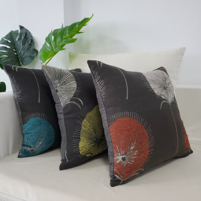 Dandelion Flower Pillow Cover Set Of 2