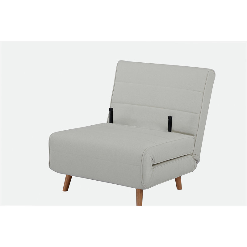 Canapé-lit Max - Fauteuil d'appoint-canapé-lit 3 en 1, Beige