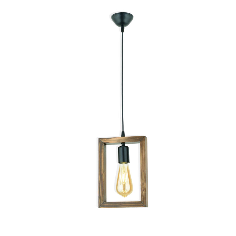 Adjustable Height Hornbeam Single Pendant
