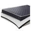 Matelas pleine grandeur en mousse imperméable haute densité de 6 pouces avec housse bleu marine et noir