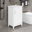 Meuble-lavabo avec lavabo, 1 porte à fermeture douce et beaucoup de rangement Designs-1678258316