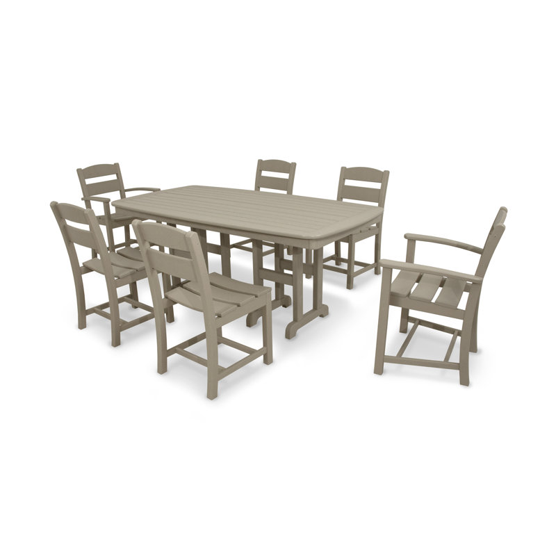Classics 7-Piece Dining Set, Sand
