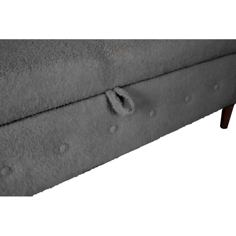 House of Hampton Multifunctional Storage Rectangular Sofa Stool ...