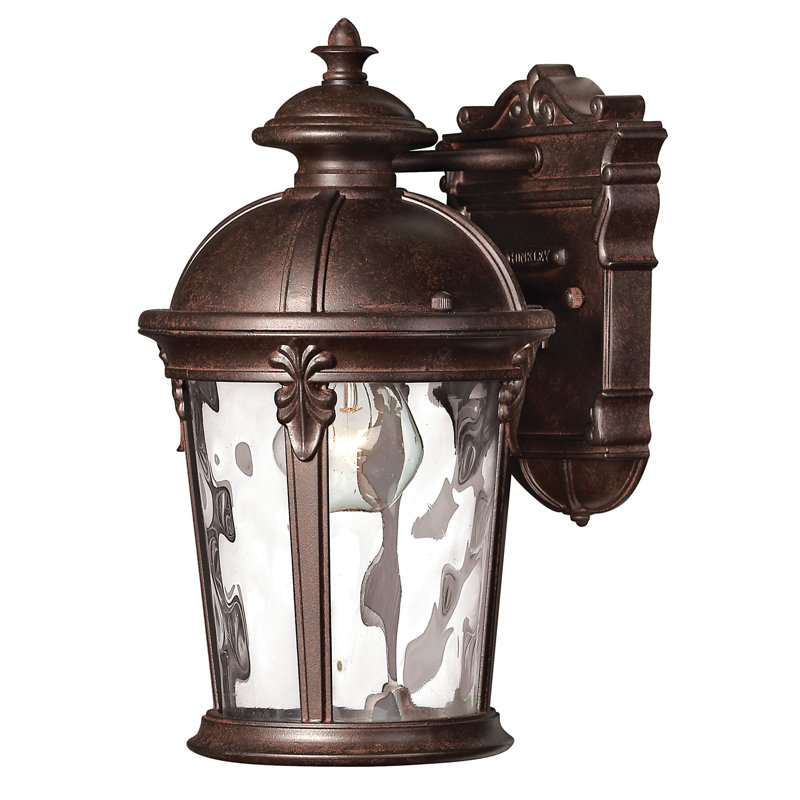 Windsor LED Outdoor Wall Lantern, 75W Max Medium, River Rock