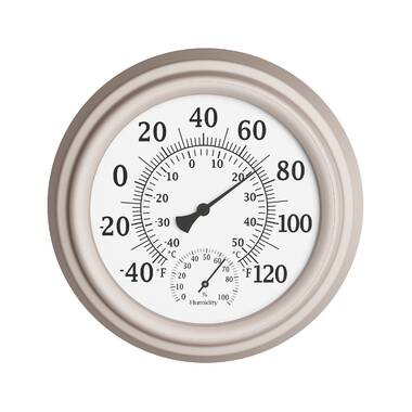 Taylor Precision Products Heritage 8.5 Dial Outdoor-thermometers, Copper