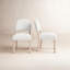 Chaise d'appoint rembourrée Coleson