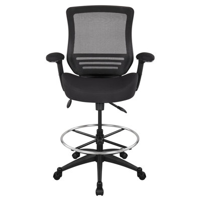 Kanisa Mesh Ergonomic Standing Desk Chair Drafting Chair Tall Office Chair 400lbs -  Inbox Zero, D0FC4FF06FE44DD99AC400AFF97AA155