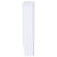 Housse de radiateur avec tablette de rangement supérieure, housse de chauffage, panneau de fibres à densité moyenne, 55,5-80,7 po x 7,5 po x 32,1 po, blanc-70533532-132453091-91833317