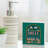 Shelf Control Freestanding Solid Wood Block Sign