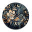 Horloge murale multicolore à fleurs lilas multicolores-1465056954