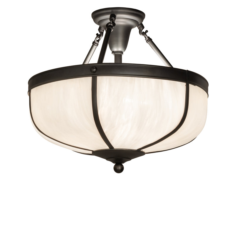 Stringham 3 - Light Semi Flush Mount