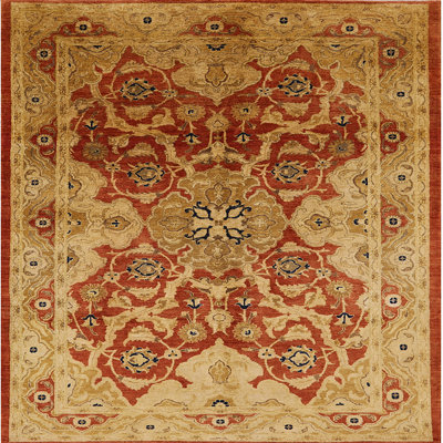 Tapis oriental jaune / brun Eugenia