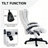 Massage Office Chair With Heat,High Back Massage Desk Chair With Reclining Backrest-751682816-751682815