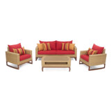 Milana Outdoor 4 - Piece Conversation Set