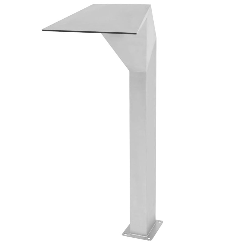 Fontaine de piscine Garlough vidaXL, fabrication en acier inoxydable 304, résistante au chlore, 19.7" x 11.8" x 35.4"