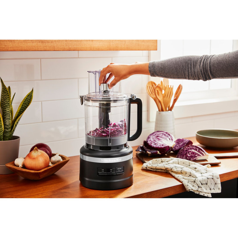 KitchenAid® 13-Cup Food Processor, Matte Black