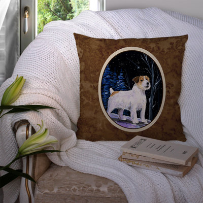 Starry Night Outdoor Reversible Throw Pillow