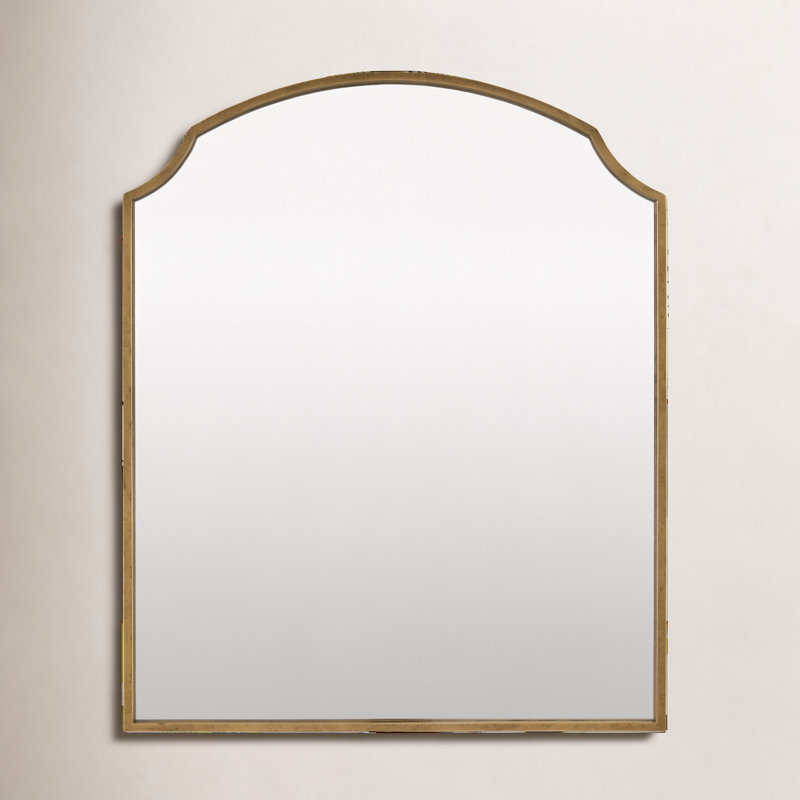 Merritt Arch Wall Mirror, Gold