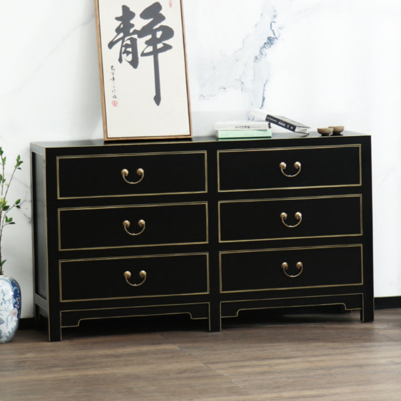 Black Classical Sideboard