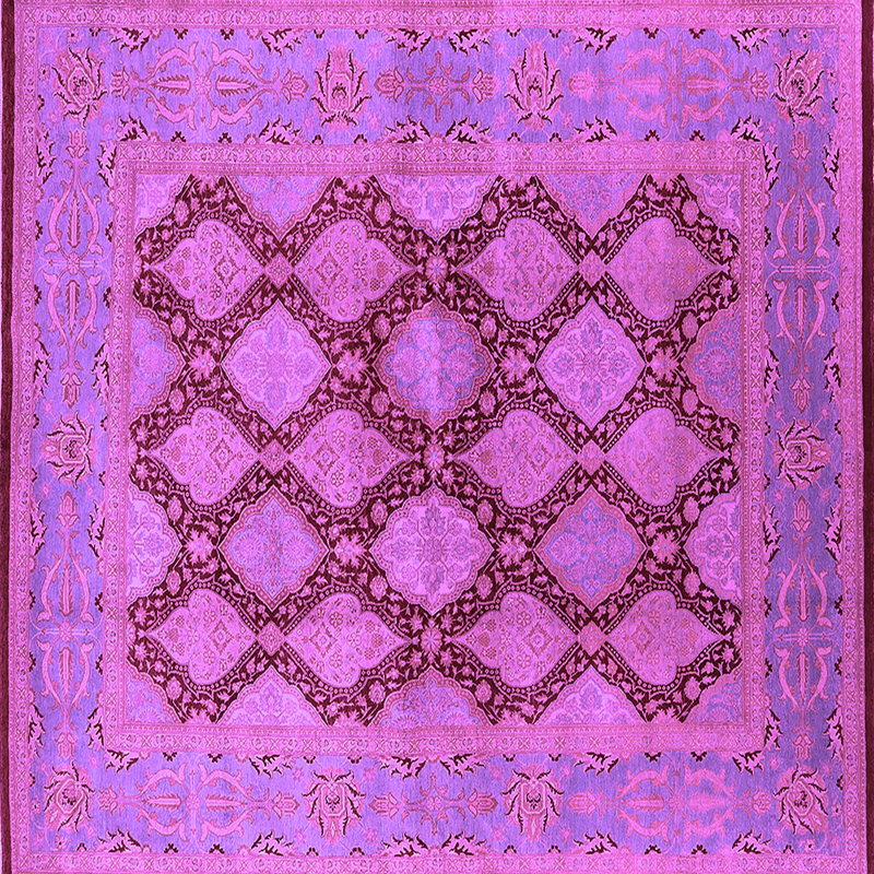 Oriental Indoor Rug, Square 3'