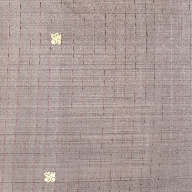 Housses de coussin décoratives faites à la main de 16 po x 16 po à motif de carreaux gris soie d'intérieur, paquet de 1