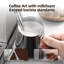 Cafetière à espresso Amzchef avec pression de 20 bars, écran tactile à DEL, buse à mousse de lait, réservoir d'eau de 41 oz