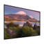 Mount-It! White Portable Projector 100" Screen for Indoor & Outdoor Projection, Wall or Pole Mounted