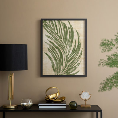 Palmaria II, reproduction encadrée - bois massif