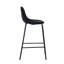 Tabouret de bar en velours Lazio avec pieds en fer-1945769841-1890557329