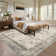 Vintage Machine Washable Rug for Living Room  Non Slip Non Shedding Floor Cover  Low Pile Carpet Foldable Floral Print Soft Mat for Nursery Bedroom Office