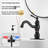 Single-handle Bathroom Faucet with Drain Assembly-81641128