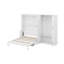 Grand lit escamotable avec placard