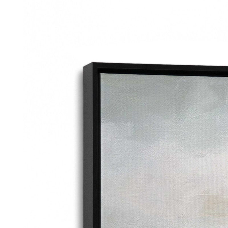 «Whispering Reverie», reproduction sur toile, Cadre flottant noir satiné, H 34 po x l 50 po x P 1,75 po