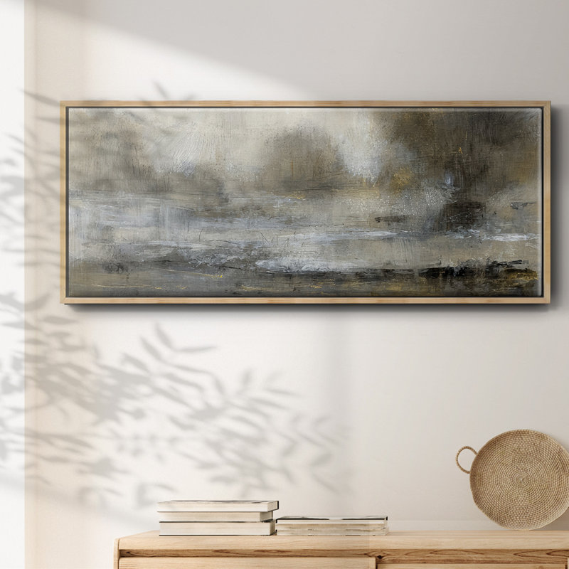 Gilt Landscape I- Framed Canvas
