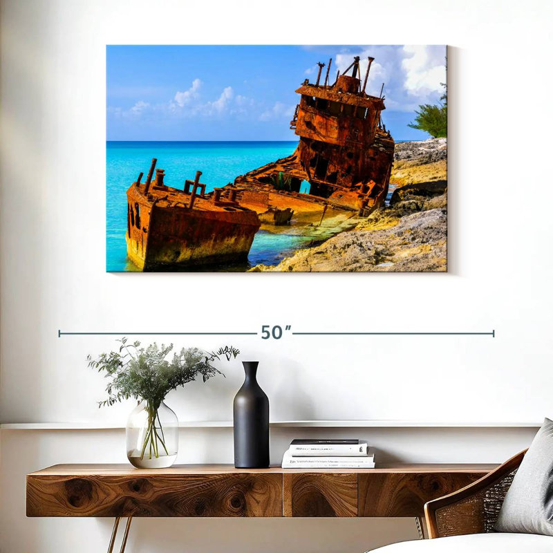 Mehar Bimini Shipwreck, 26" H x 39" W