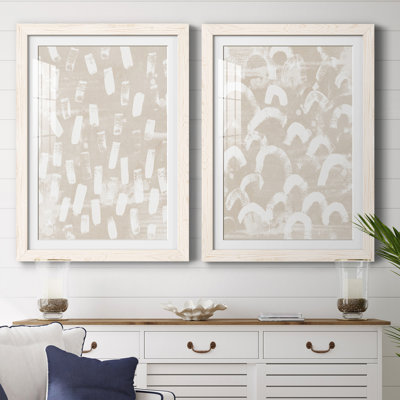 Earth Etching I " Earth Etching I " 2 - Pieces Painting Print