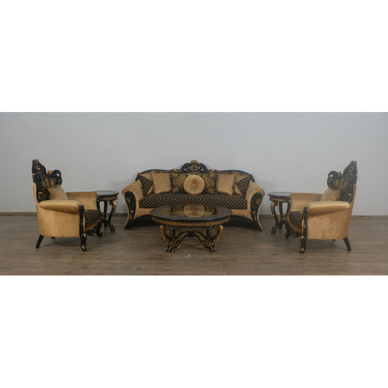 Emperador 3 Piece Living Room Set
